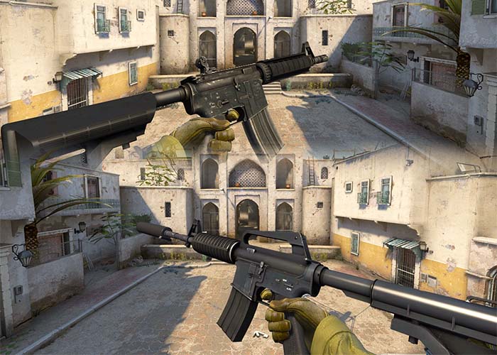 csgo m4a4 vs m4a1-s
