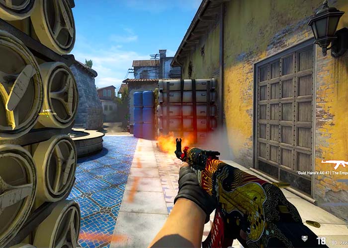 CSGO deathmatch practices passive playstyle