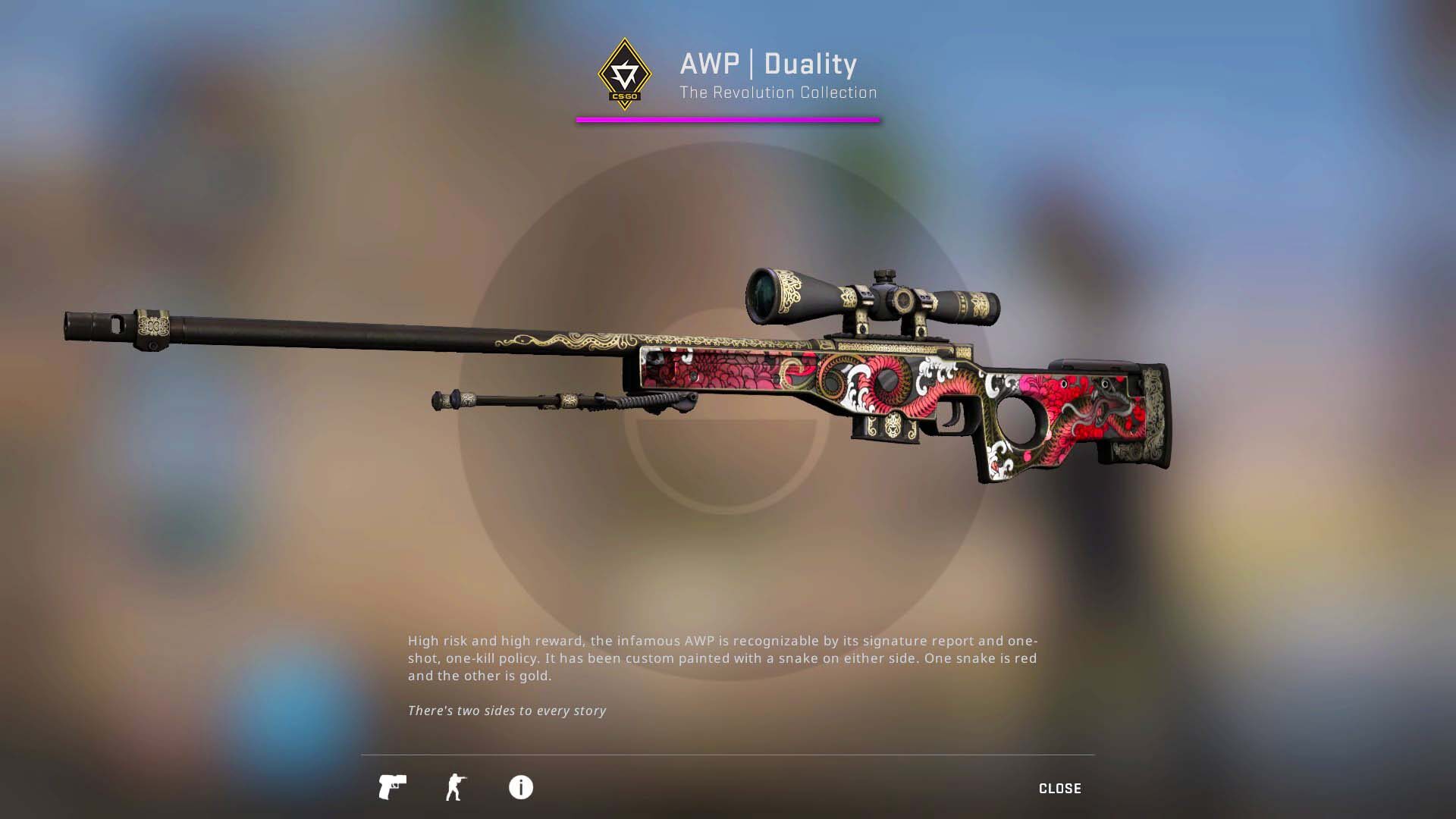 AWP Duality, revolution case