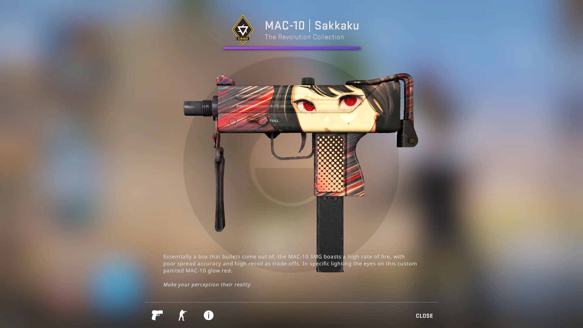 MAC-10 Sakkaku, revolution case