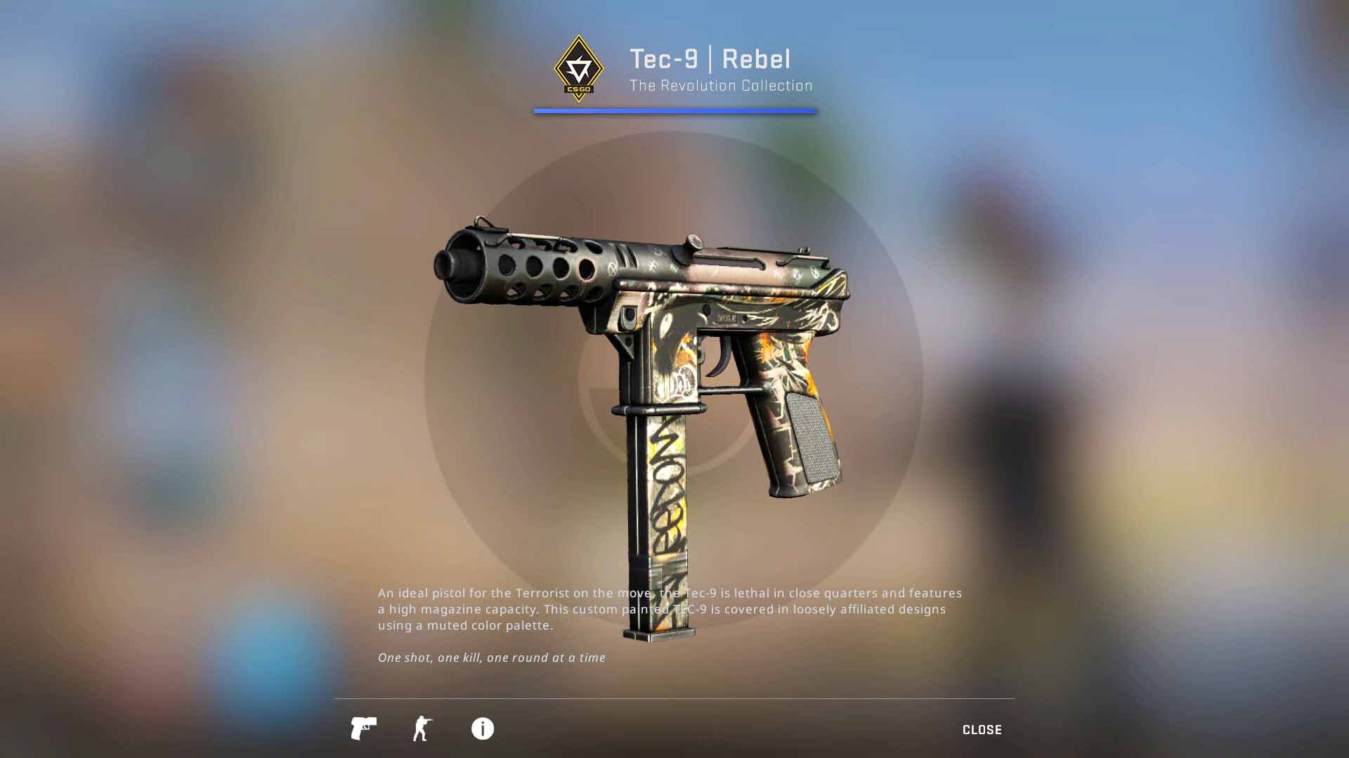 Tec-9 Rebel, revolution case