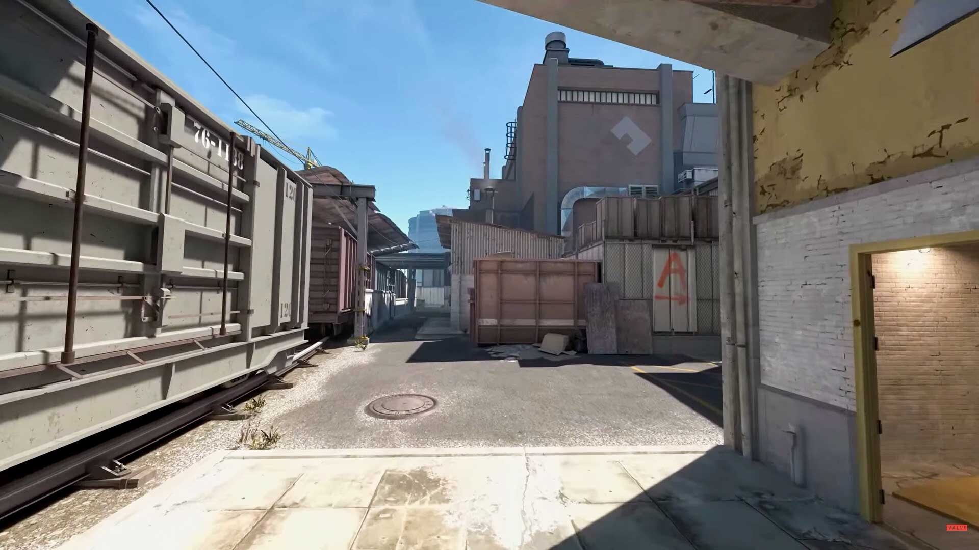 CS2, Counter strike 2, Train T Spawn