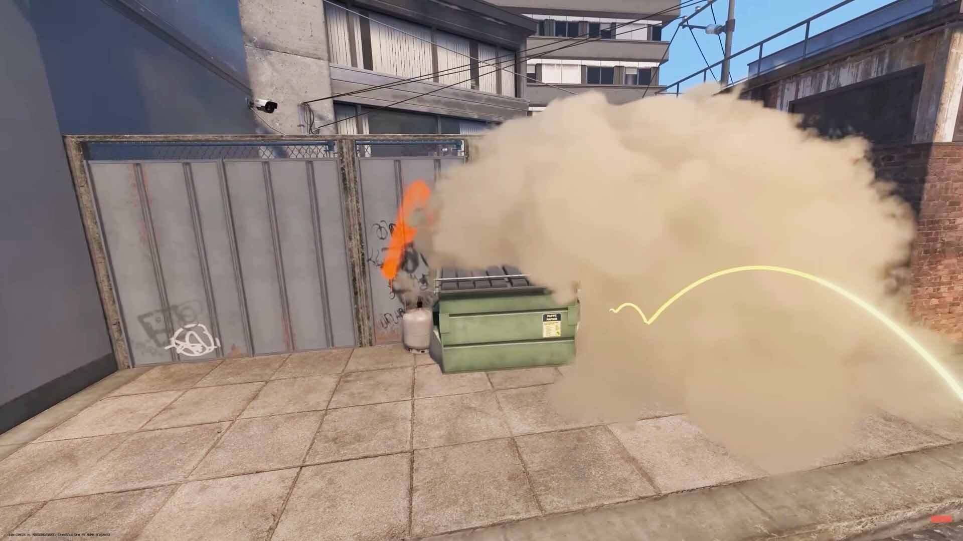Counter strike 2 smoke overpass